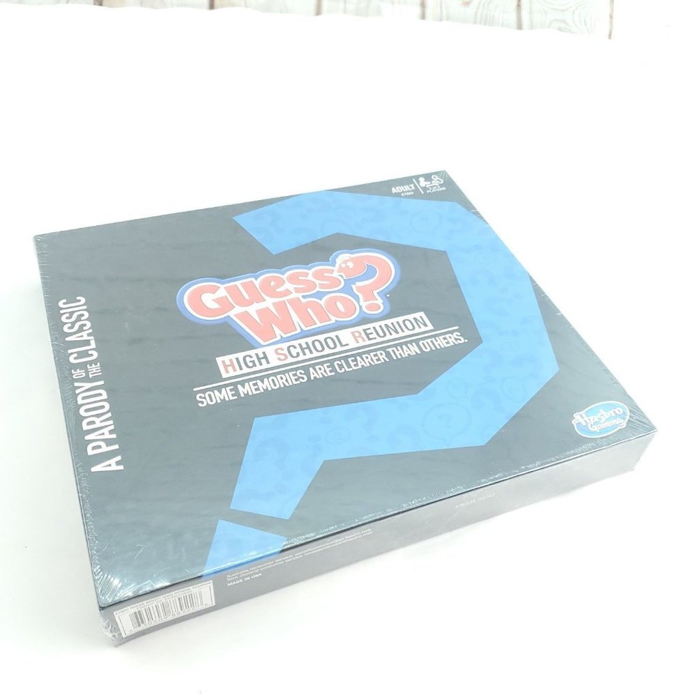 Hasbro Gaming Guess Who? High School Reunion A Parody Of The Classic Board Game